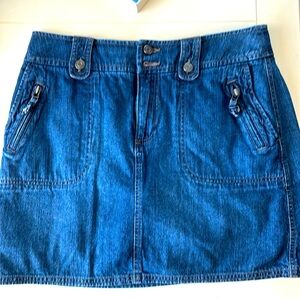 Sonoma blue jean skort